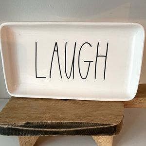 Rae Dunn LAUGH Tray